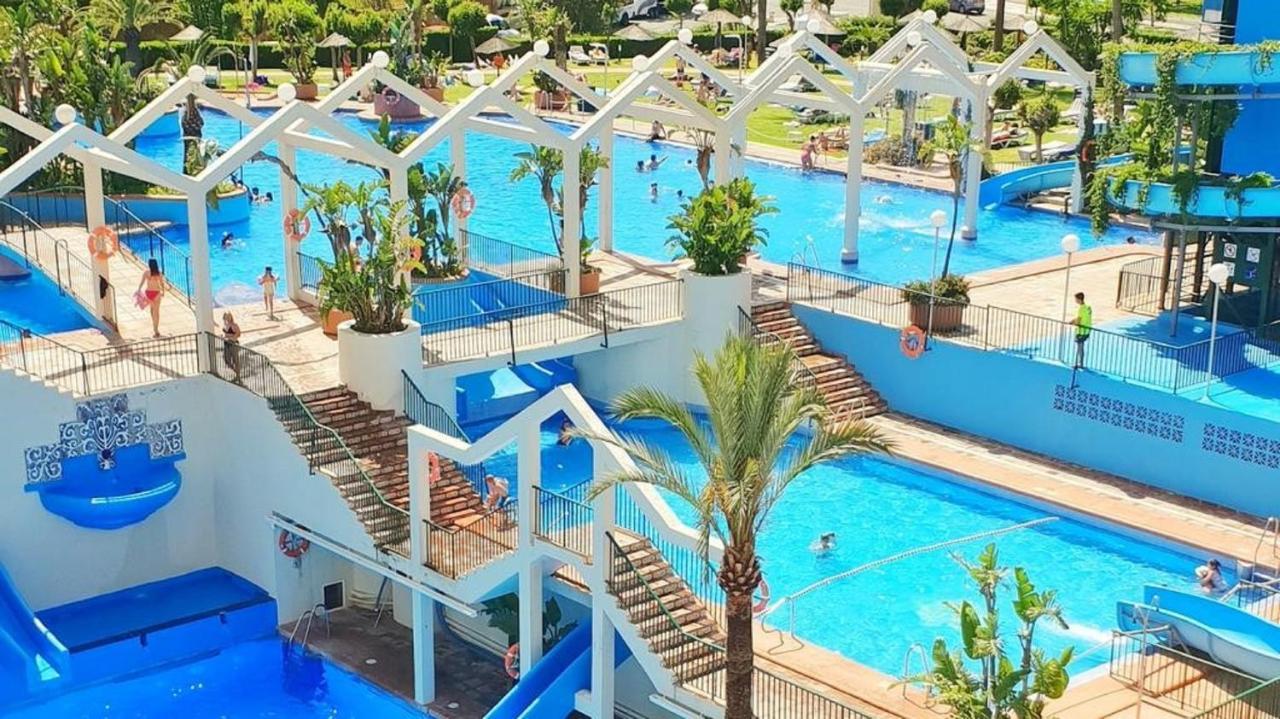 "Vive Benal Beach" Con Vistas Al Mar Y Parque Acuatico 3611 贝纳尔马德纳 外观 照片